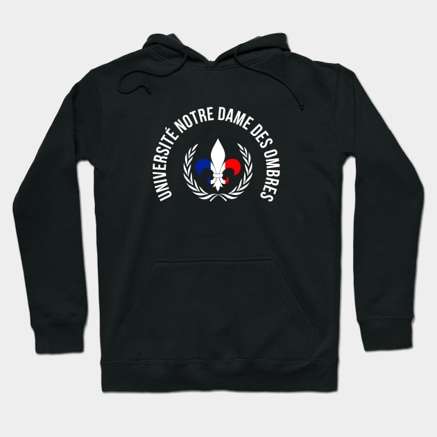 DC Université Notre Dame des Ombres Hoodie by NEFT PROJECT